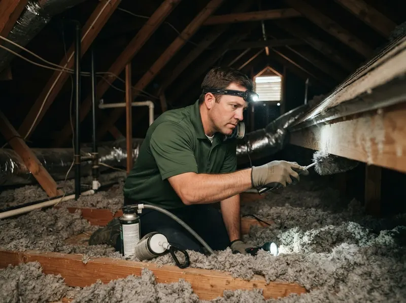 Attic Pest Remediation in McKinney, TX